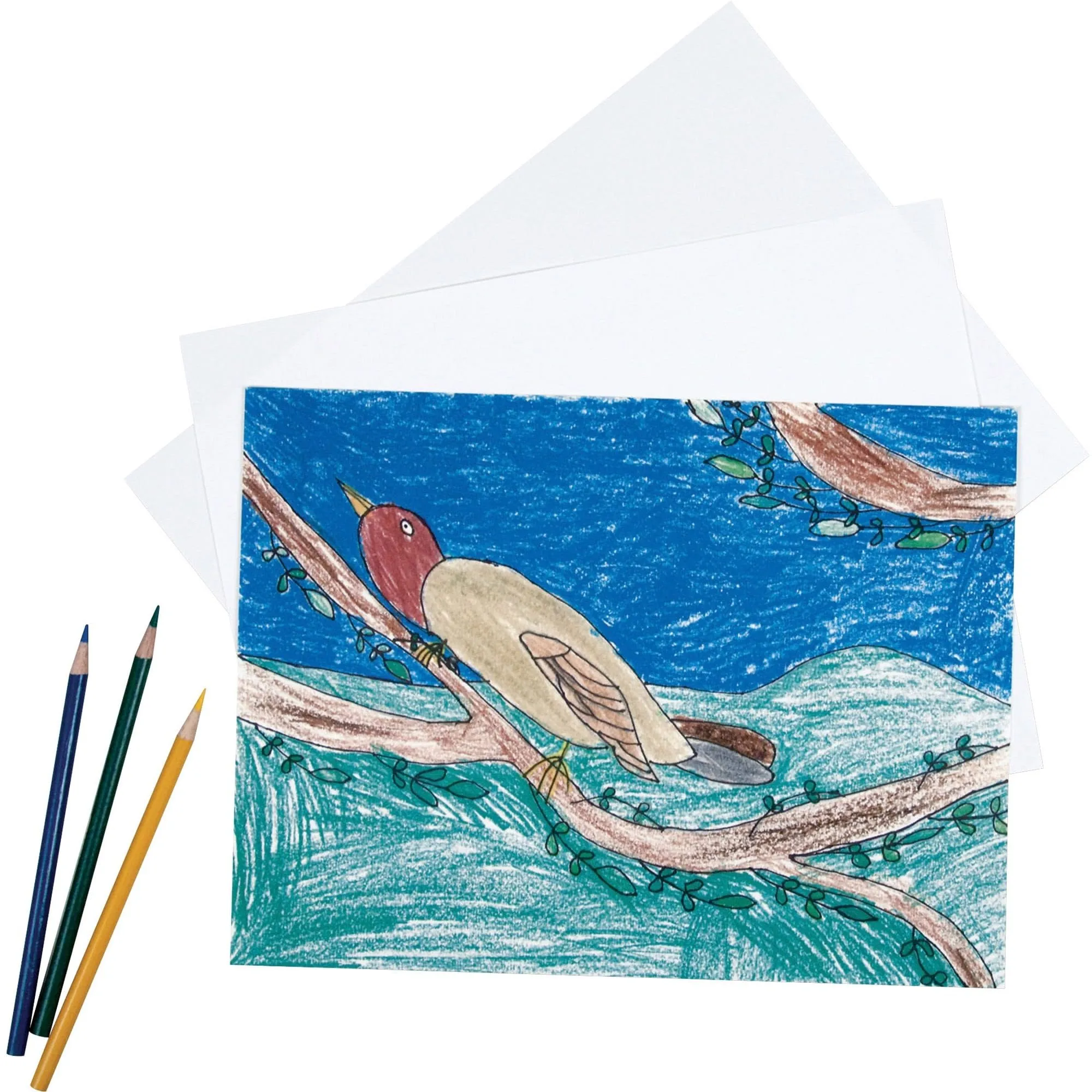 Pacon 100% Sulphite Drawing Paper, White, 500 Sheets