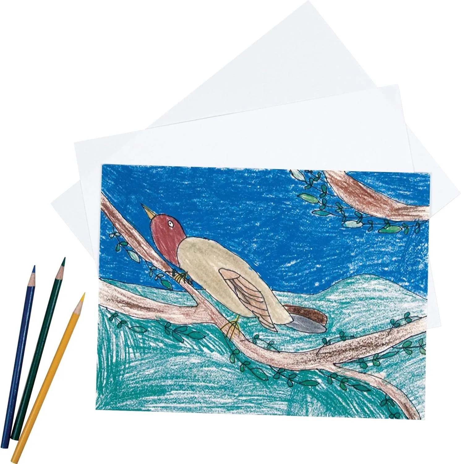 Pacon 100% Sulphite Drawing Paper, White, 500 Sheets