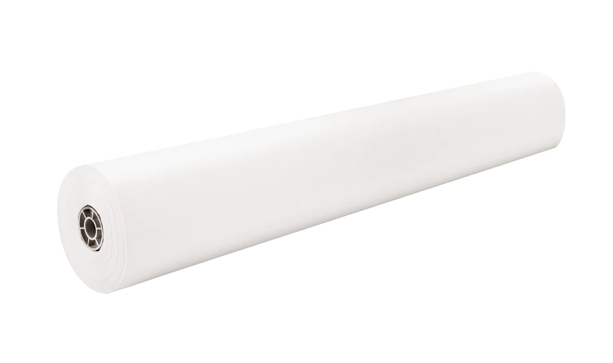 Pacon Rainbow Lightweight Duo-Finish Kraft Paper Roll, 3-Feet by 1000-Feet, White (63000)