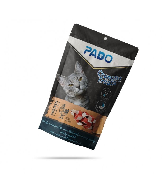 Pado Crunchy Cat Treats Chicken 100g Pado Crunchy Cat Treats Chicken 100g