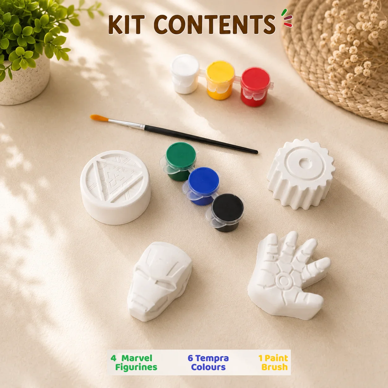 Tiny Paint Brush - Marvel Painting Kit