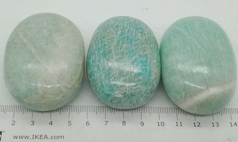 Amazonite Palmstones (India) Amazonite Palmstones (India)