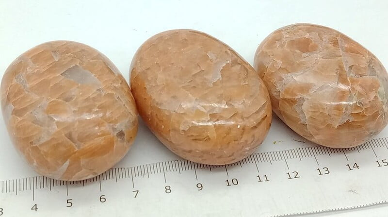 Peach Moonstone Palmstones (India) Peach Moonstone Palmstones (India)