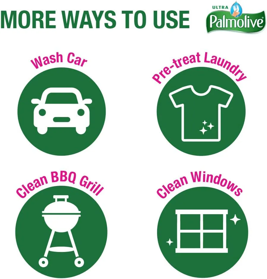 Palmolive Ultra Liquid Dish Soap, Pure and Clear, 32.5 Fl Oz