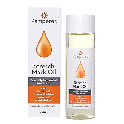 Pampered Stretch Mark Oil - 125ml Pampered Stretch Mark Oil - 125ml