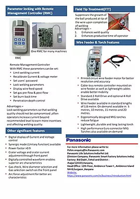 Panasonic YD400RY1 Inverter MIG Welding Machine
