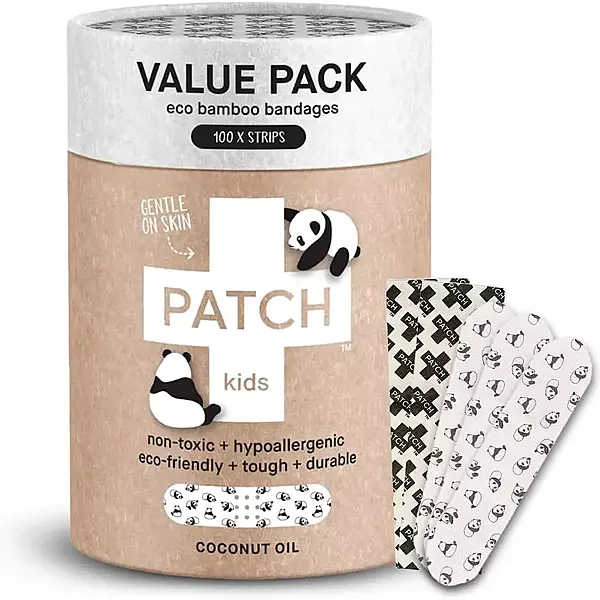 Patch Value Pack - 100 Panda Bamboo Bandages Patch Value Pack - 100 Panda Bamboo Bandages