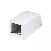 Panduit CBX1WH-A 1-Port Surface Mounting Box for LD3/LDP3/LDS3, White