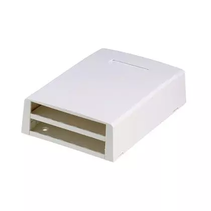 PANDUIT 12-Port Surface-Mount Multimedia Outlet Box CBXF12BL-AY