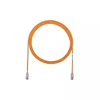 Panduit UTP28SP10OR Cat6 28 AWG Small Diameter Network Modular Patch Cable / Cord, 10 Ft Orange