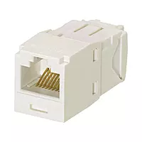 Panduit CJ6X88TGIW Category-6A 8-Wire TG-Style Jack Module, Off White