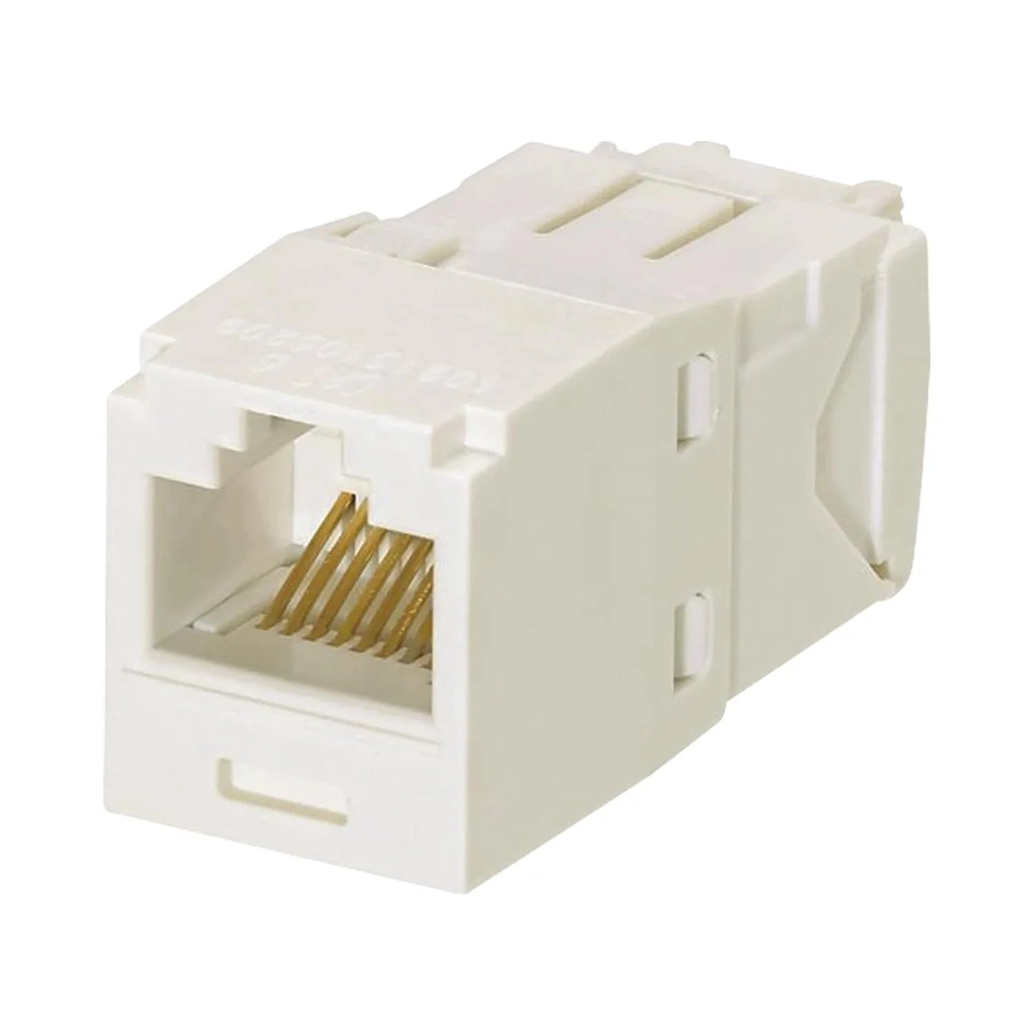 Panduit CJ6X88TGIW Category-6A 8-Wire TG-Style Jack Module, Off White