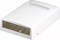 Panduit CBX4WH-AY 4-Port Surface Mounting Box for LD3/LDPH3/LD5/LDPH5, White