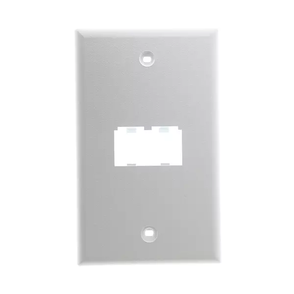 Panduit CFP2WH 1-Gang 2-Port Faceplate, White