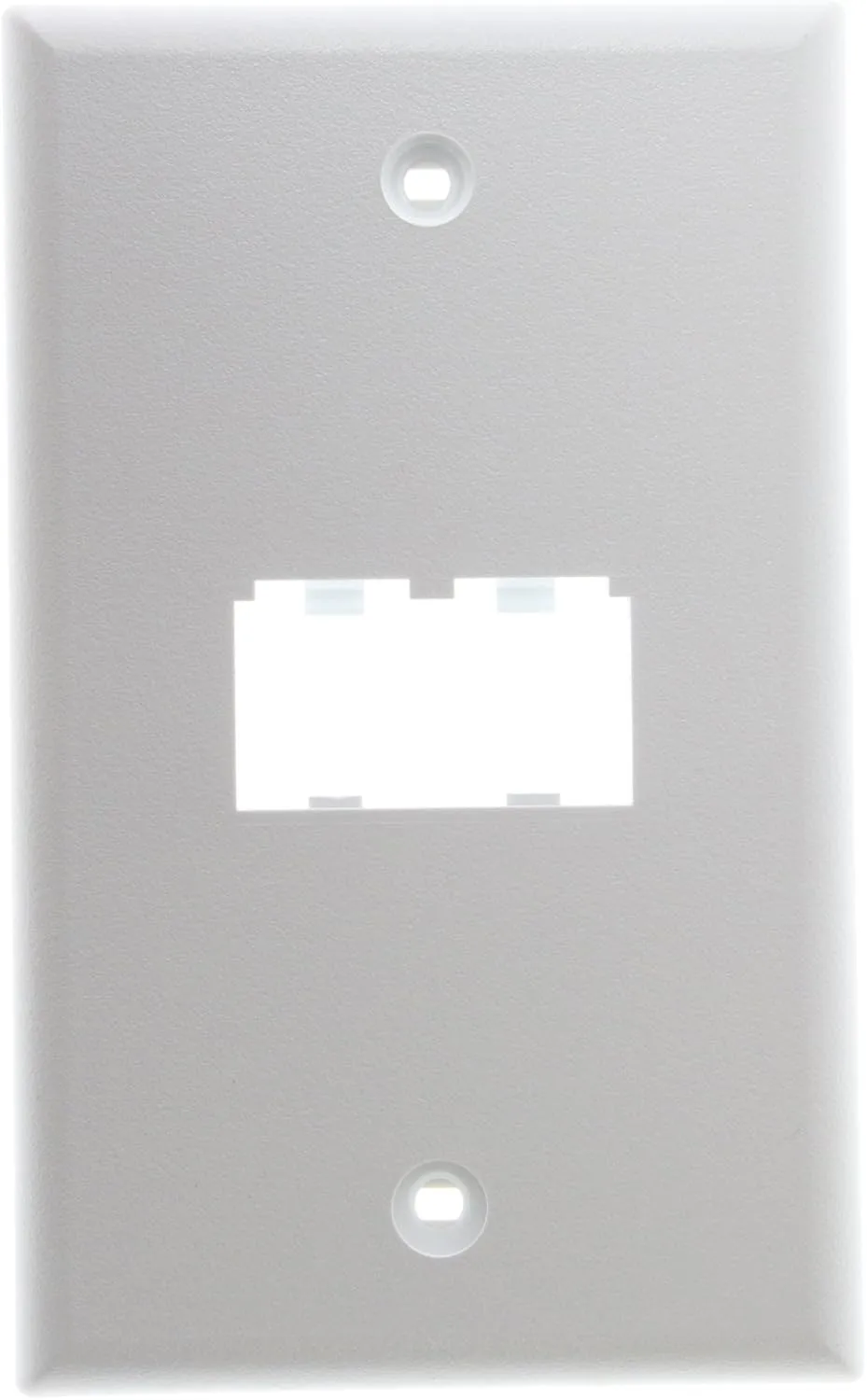 Panduit CFP2WH 1-Gang 2-Port Faceplate, White