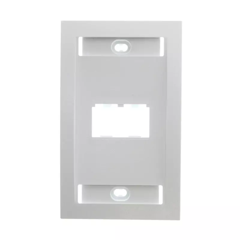 Panduit CFPE2WHY 1-Gang 2-Port Faceplate, White