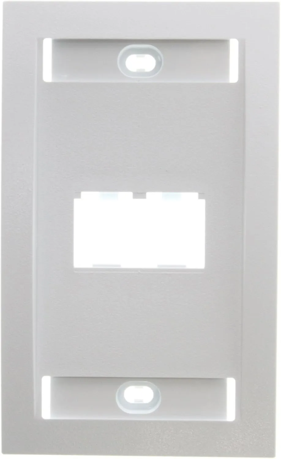 Panduit CFPE2WHY 1-Gang 2-Port Faceplate, White