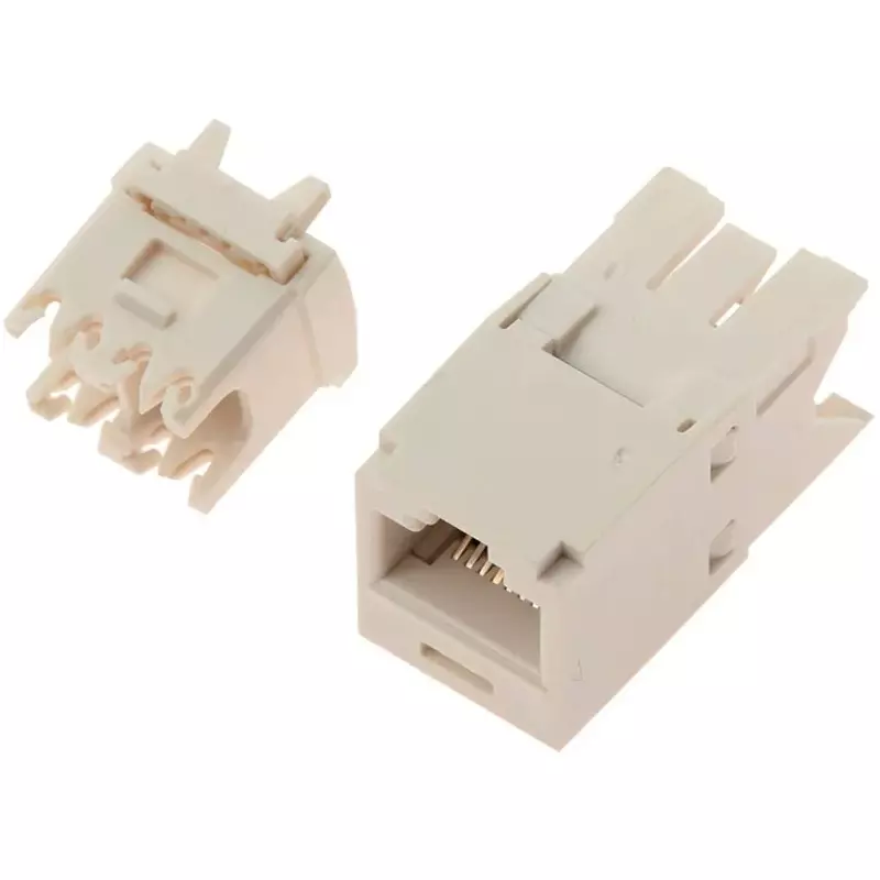 Panduit CJ688TGIW Category-6 8-Wire TG-Style Jack Module, Off White