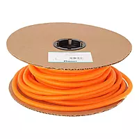 Panduit CLT100F-C3 Slit Wall Corrugated Loom Tubing, Orange