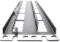 Panduit CP48BLY 48-Port Flat Patch Panel, Black