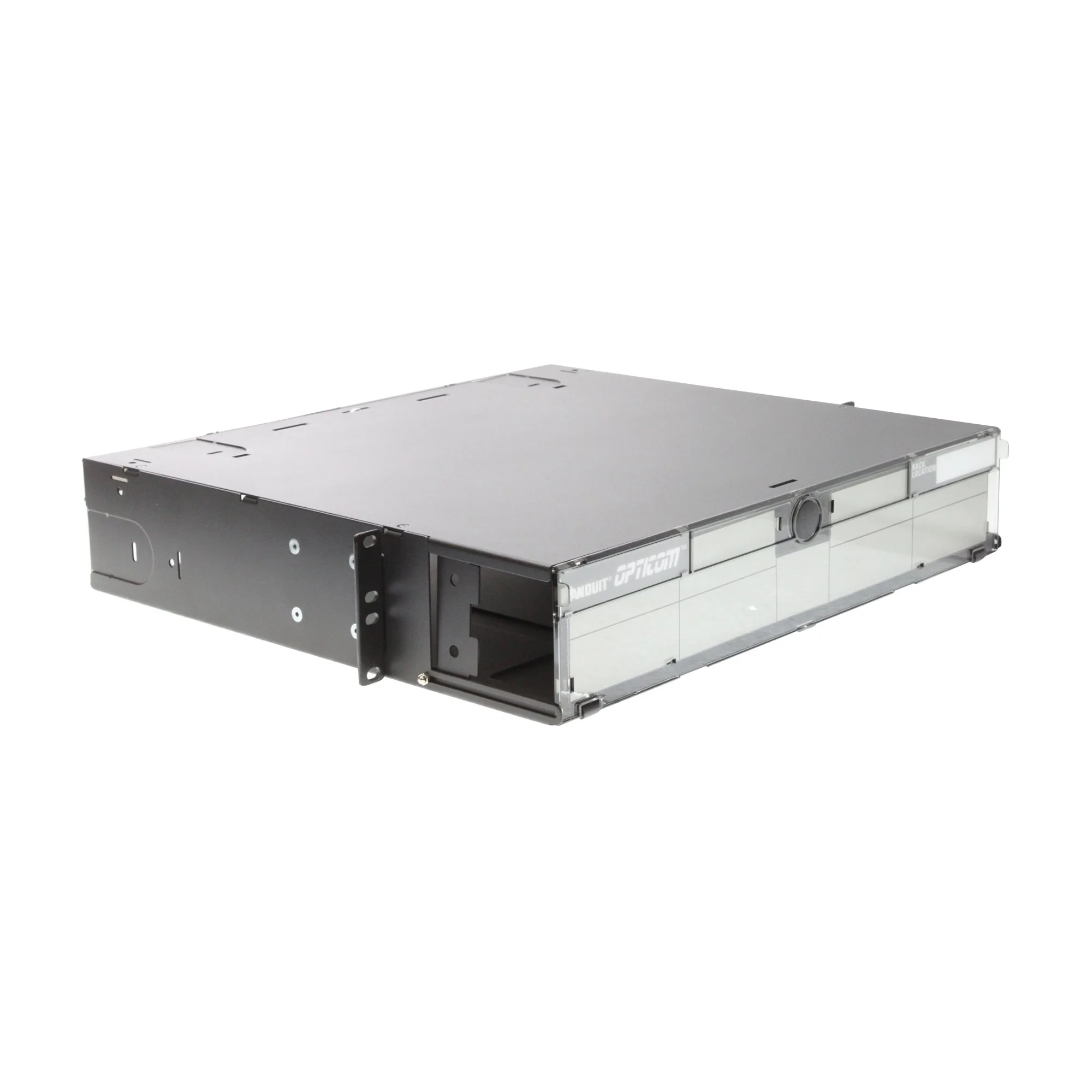 Panduit FCE2U Fiber Cassette Enclosure, Black
