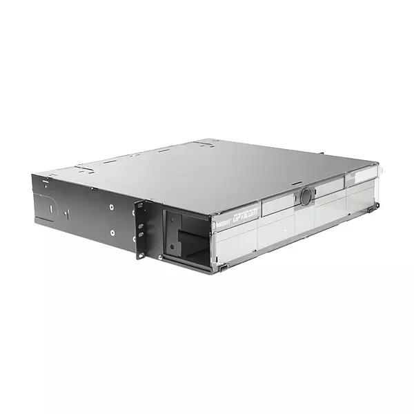 Panduit FCE2U Fiber Cassette Enclosure, Black