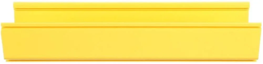 Panduit FR6X4YL6 FiberRunner 6x4 Channel, Yellow for Use with FRCR6YL-X, FRHC6YL6