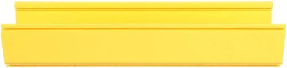 Panduit FR6X4YL6 FiberRunner 6x4 Channel, Yellow for Use with FRCR6YL-X, FRHC6YL6