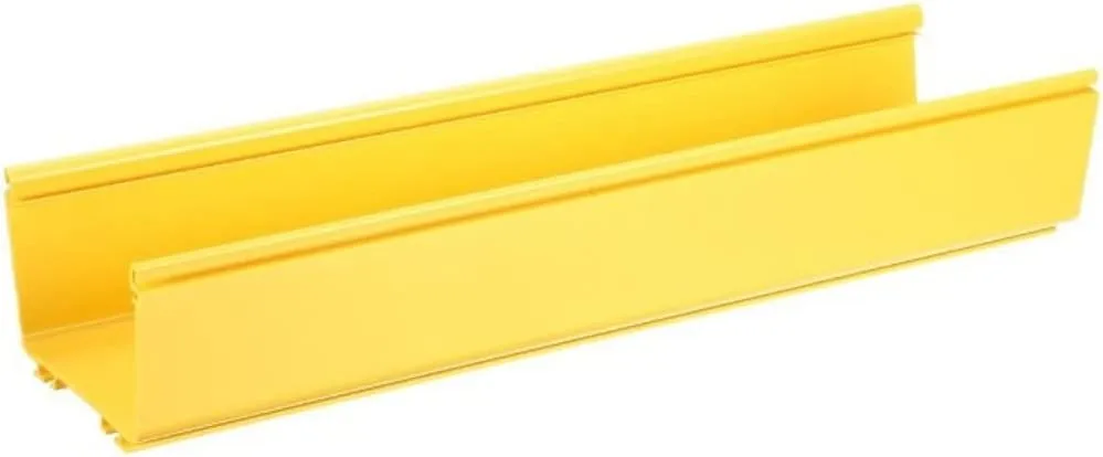 Panduit FR6X4YL6 FiberRunner 6x4 Channel, Yellow for Use with FRCR6YL-X, FRHC6YL6