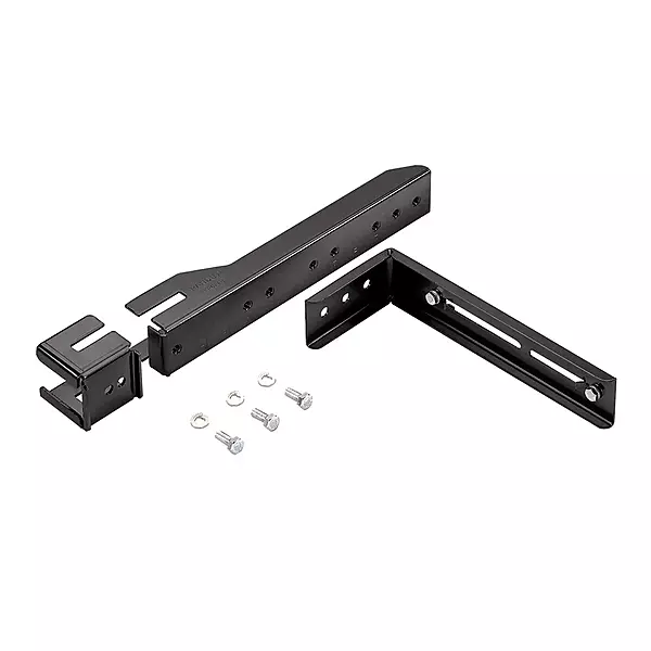 Panduit FR6ALB Adjustable Steel Ladder Bracket, Black
