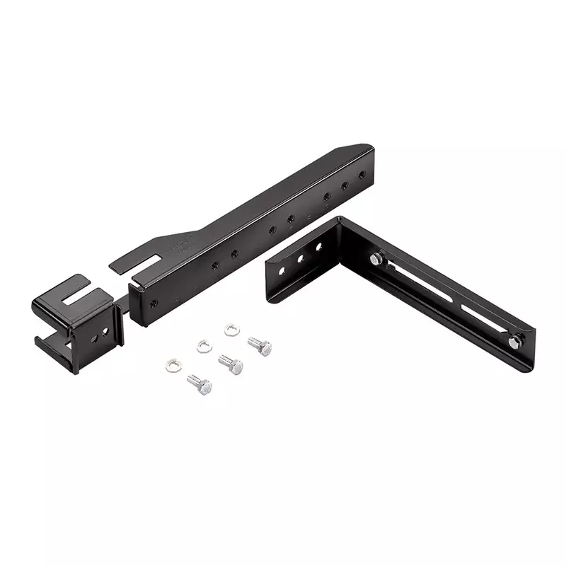 Panduit FR6ALB Adjustable Steel Ladder Bracket, Black