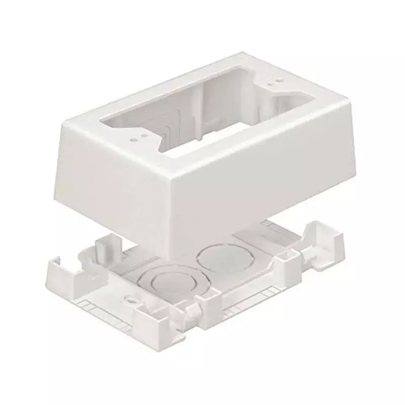 Panduit JBX3510IW-A Junction Box, Off White, PVC, Boxes