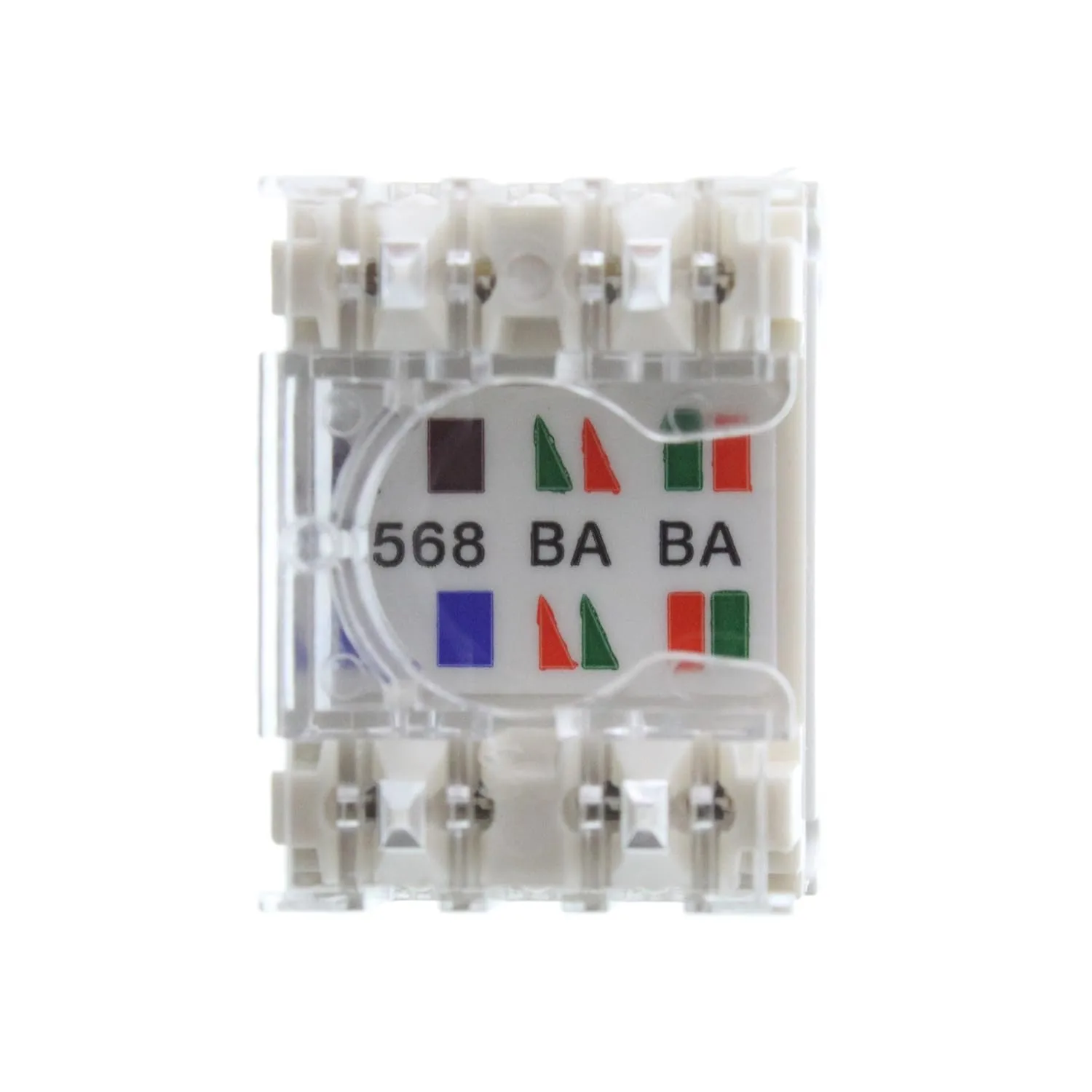 Panduit NK688MWH Category-6 8-Wire Jack Module, White
