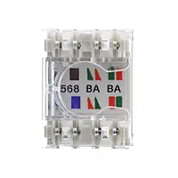 Panduit NK688MWH Category-6 8-Wire Jack Module, White
