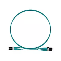 PANDUIT LCC2/0-14A-X OM4 1M LC-LC Patch Cord (Riser)