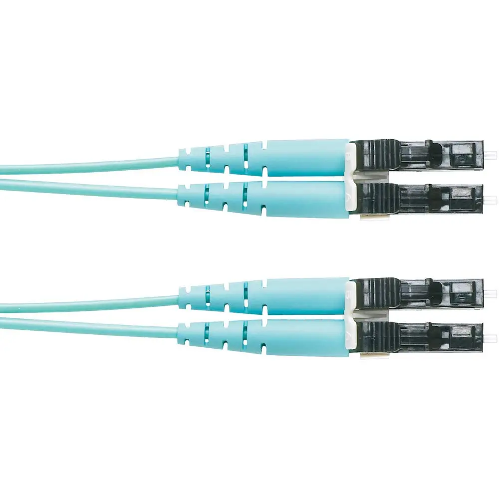 PANDUIT FZ2ERLNLNSNM002 OM4 LC-LC Duplex Patch Cord — 2 m, Orange