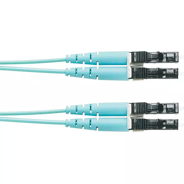 PANDUIT FZ2ERLNLNSNM002 OM4 LC-LC Duplex Patch Cord — 2 m, Orange
