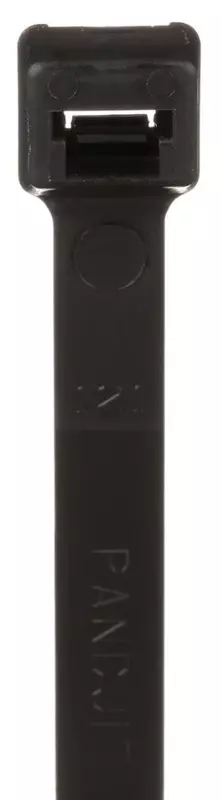 Panduit PLT4H-L0 Pan-Ty Cable Tie, Weather Resistant Nylon 6.6, Light-Heavy Cross Section, Straight Tip