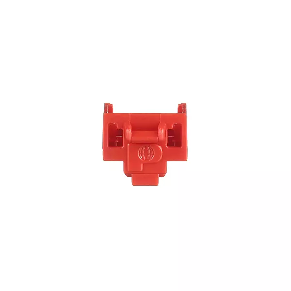 Panduit PSL-DCJB-C Jack Module Block-Out Device, 100 Block-Outs (Red) and 5 Removal Tool (Black), Polycarbonate