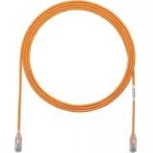 Panduit TX6-28 UTP28SP15OR Cat 6 Patch Cord, 28 AWG, 15 ft, RJ45 Connector, Orange
