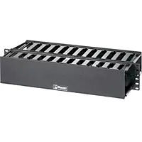 Panduit WMP1E Patchlink Horizontal Cable Manager, 2RU, 19" Front & Rear