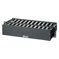 Panduit PatchLink WMP1E Horizontal Cable Manager - Black - 2 RU - 19in