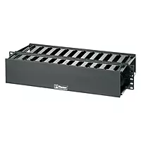 Panduit PatchLink WMP1E Horizontal Cable Manager - Black - 2 RU - 19in