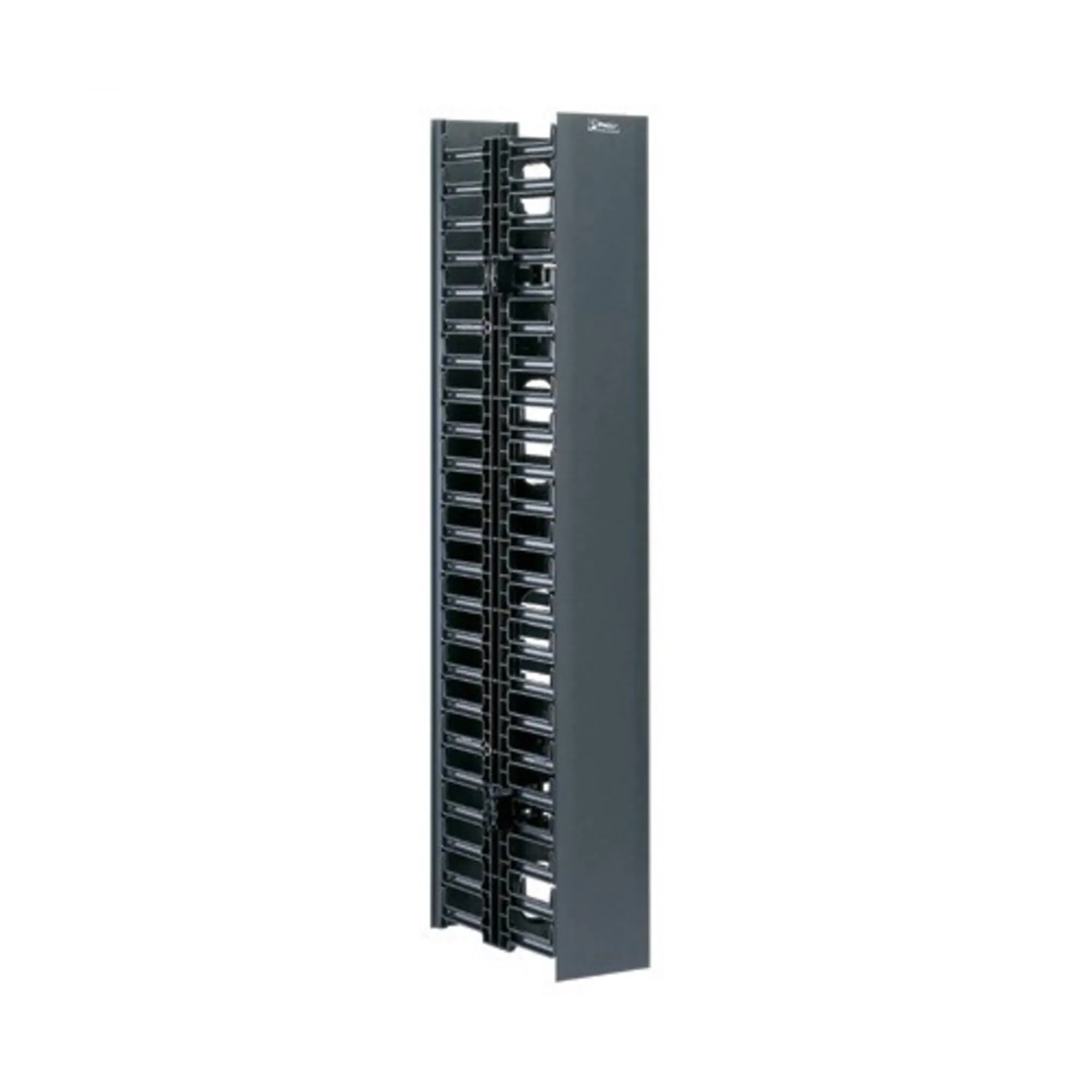Panduit WMPVHC45E Vertical Cable Manager, Black, 45 RU