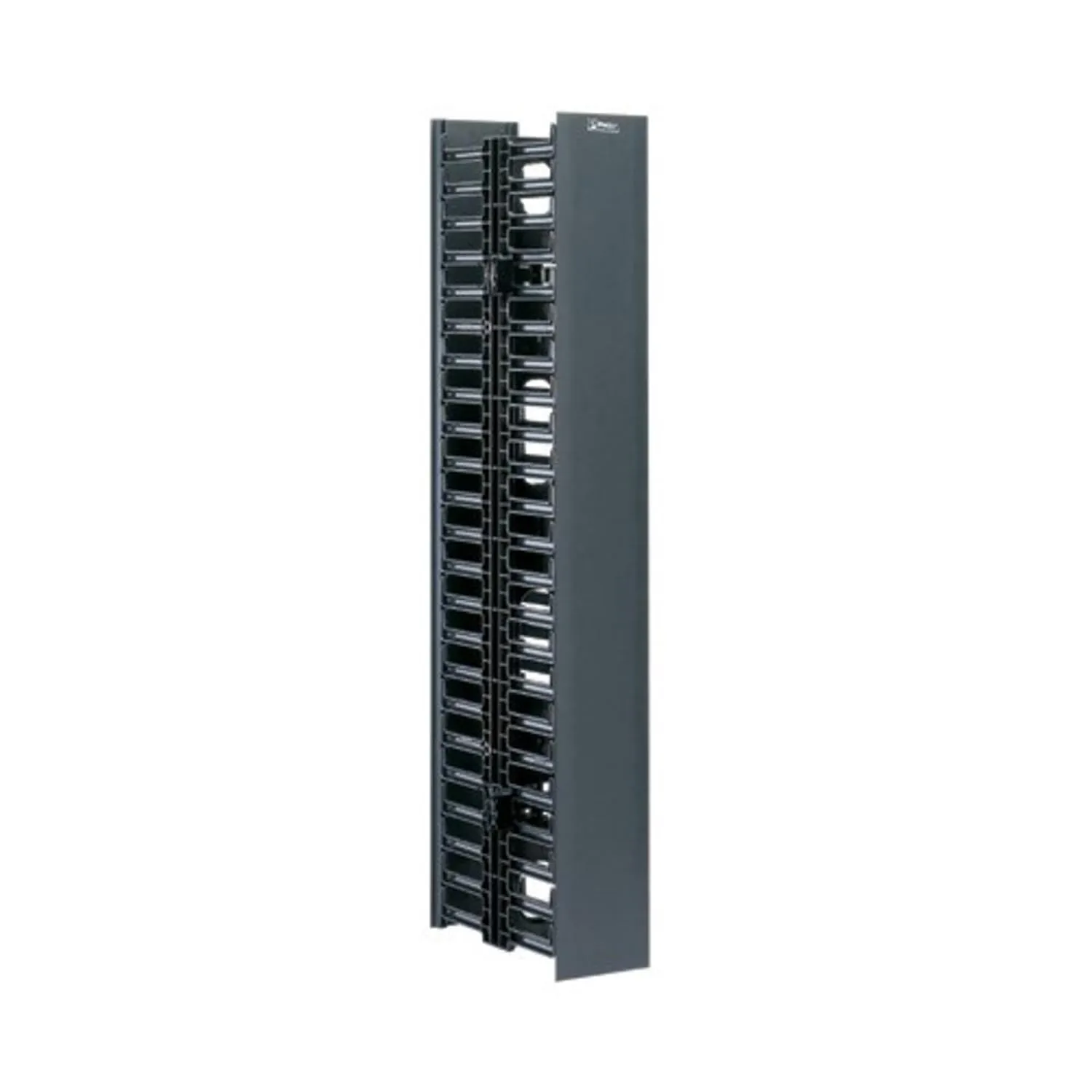 Panduit WMPVHC45E Vertical Cable Manager, Black, 45 RU
