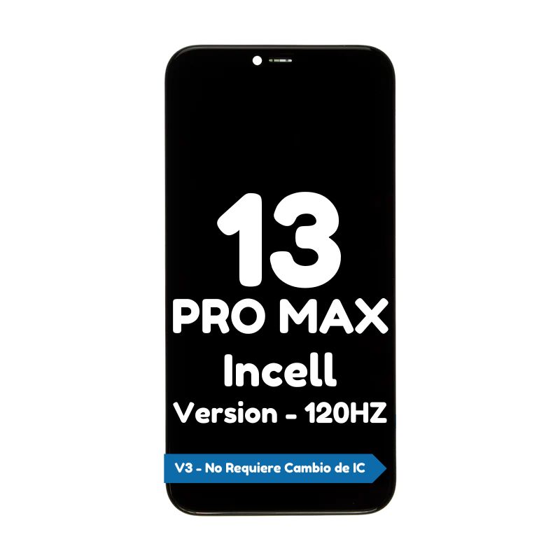 Pantalla para iPhone 13 Pro Max Incell - 120HZ - Cambio de IC No Requerido Pantalla para iPhone 13 Pro Max Incell - 120HZ - Cambio de IC No Requerido