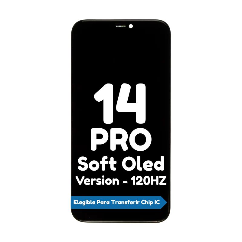Pantalla para iPhone 14 Pro Soft Oled - Version 120HZ Pantalla para iPhone 14 Pro Soft Oled - Version 120HZ