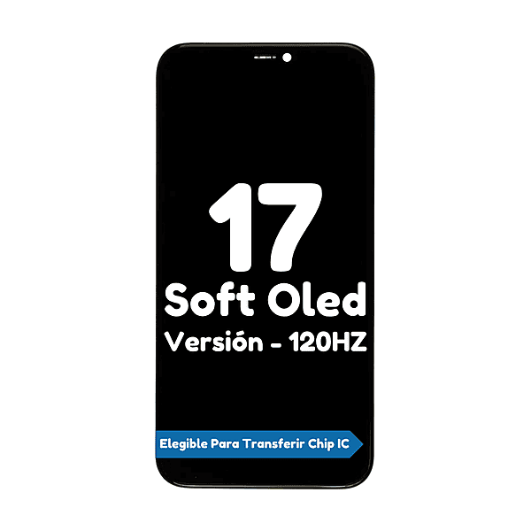 Pantalla para iPhone 17 Soft Oled - Version 120HZ