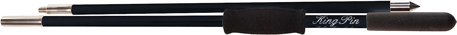 Panther 8' King Pin Anchor Pole - 2-Piece - Black