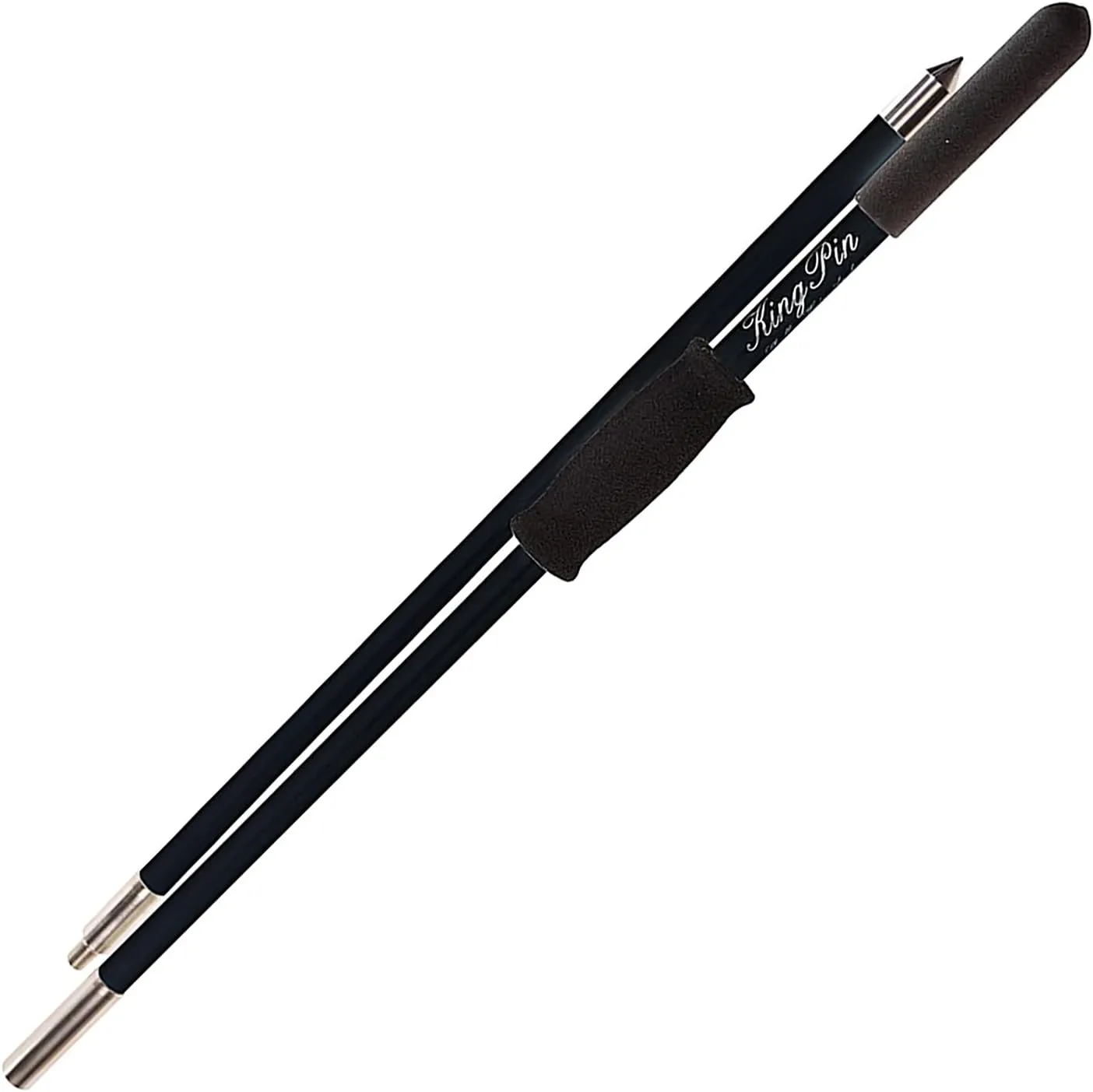 Panther 8' King Pin Anchor Pole - 2-Piece - Black